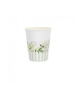 BICCHIERI COVER FLORAL WHITE GIVI