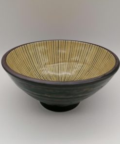 Ciotola da domburi verde e crema 450ml