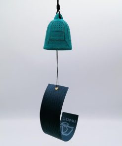 Furin giapponese Iwachu turchese 5,5cm